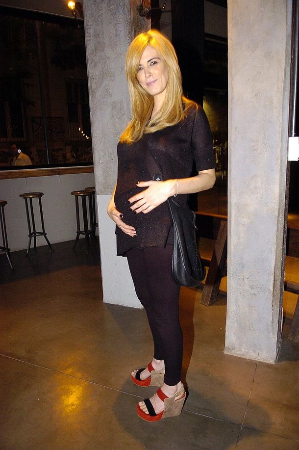 Viviana Canosa mostró feliz su pancita