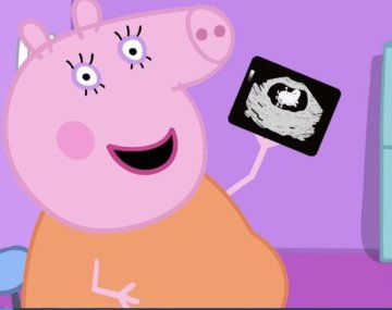 Mamá Cerdita anunció que está embarazada