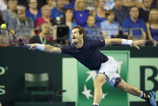 Murray brilló y Gran Bretaña es el primer finalista de la Copa Davis