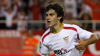 Diego Perotti en tiempos mejores en el Sevilla Diego Perotti en tiempos mejores en el Sevilla