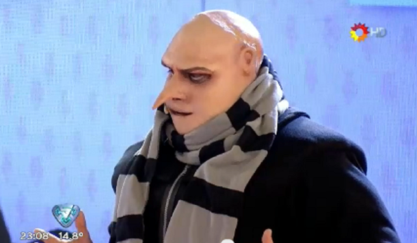 Freddy Villarreal, ovacionado por su performance como Gru, de Mi villano favorito