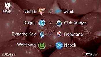 se sortearon los cuartos de europa league: napoli vs wolfsburgo, lo mas destacado se sortearon los cuartos de europa league: napoli vs wolfsburgo, lo mas destacado