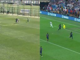 Juveniles de River hicieron un gol igual al de Di María en la final del Mundial y se viralizó