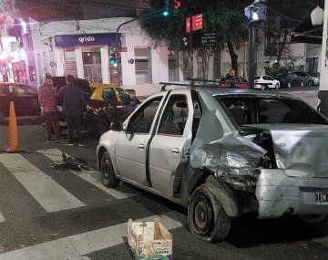 Choque en Caballito: nueve personas resultaron heridas