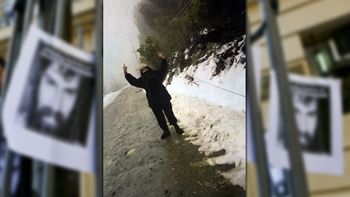 un video registro a santiago maldonado el dia de la represion de gendarmeria