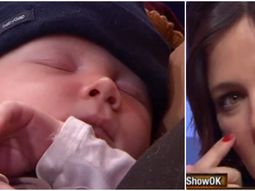 Paula Chaves llevó a Baltazar a Este es el show. Paula Chaves llevó a Baltazar a Este es el show.