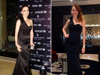 Igualitas: Oreiro y Vero Lozano usaron el mismo vestido
