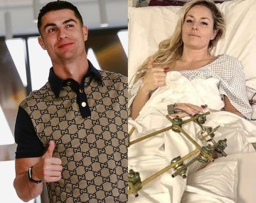 El conmovedor mensaje de Cristiano a una atleta que se lesionó en los Juegos de Invierno