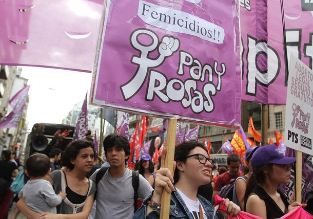 Marcha contra la violencia de género