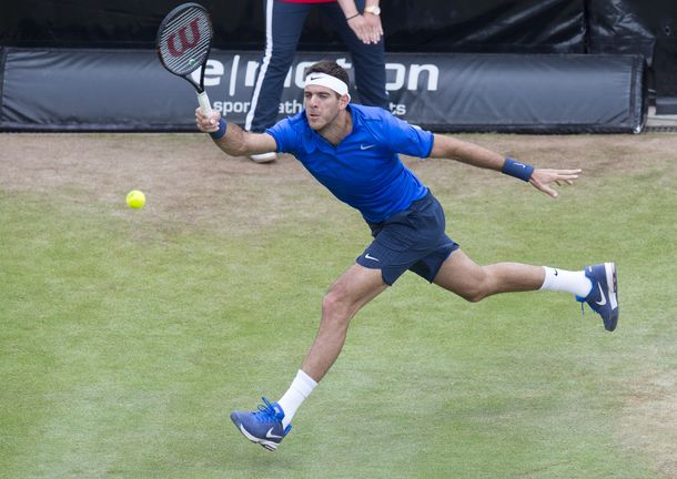 Wimbledon: Del Potro debuta ante el francés Stephane Robert