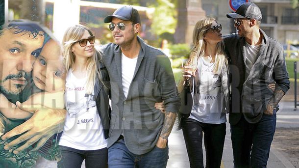 Marcelo Tinelli y Guillermina Valdes: besos y abrazos en una salida de novios