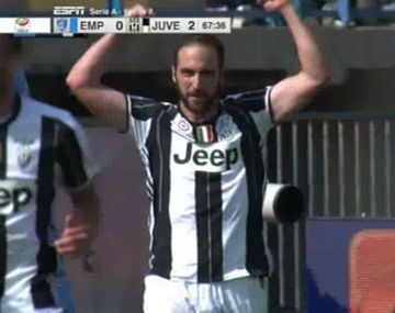 El festejo de Higuaín