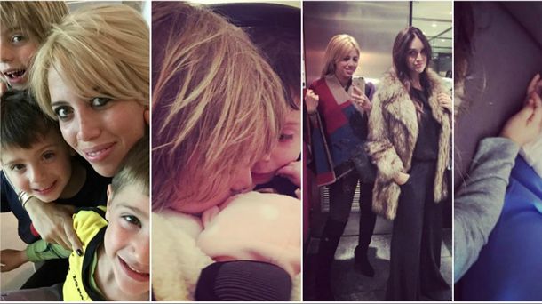 Wanda, en la Argentina: shopping con sus hijos, visita a Zaira y tarde de primos