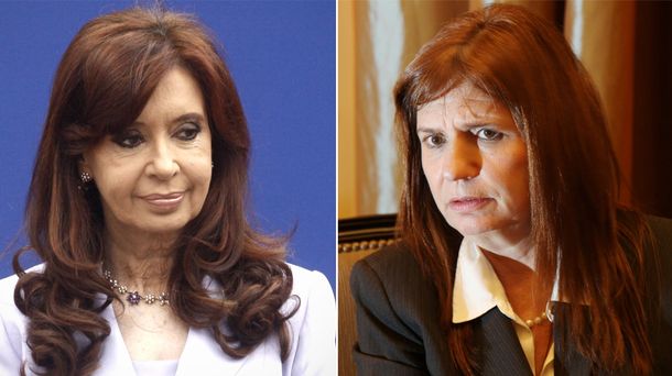 Cristina Kirchner responsabilizó a Bullrich si le sucede algo a ella o a su familia