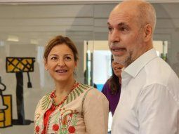 Soledad Acuña y Horacio Rodríguez Larreta