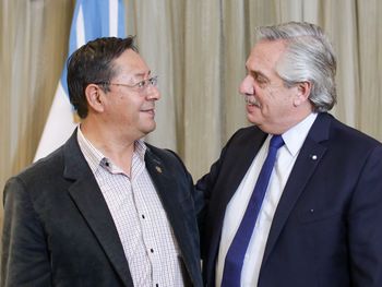 Alberto se reunió con Arce y hablaron del motociclista que habría fallecido abandonado