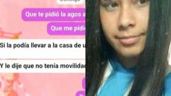 El revelador chat entre la mamá de Agostina Vega y el único detenido por su desaparición, Claudio Barrelier. El revelador chat entre la mamá de Agostina Vega y el único detenido por su desaparición, Claudio Barrelier.