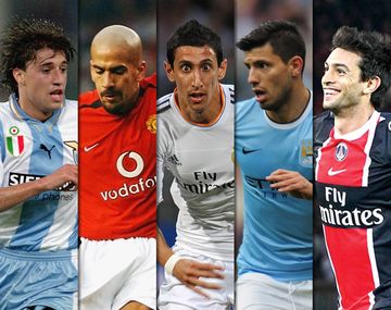 ¿Cuáles fueron los pases más caros de jugadores argentinos en Europa?