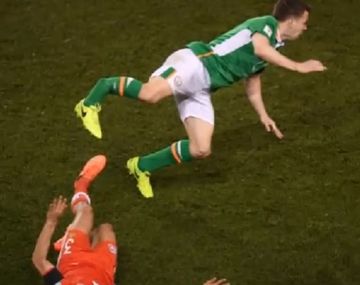 El momento de la terrible fractura de Coleman