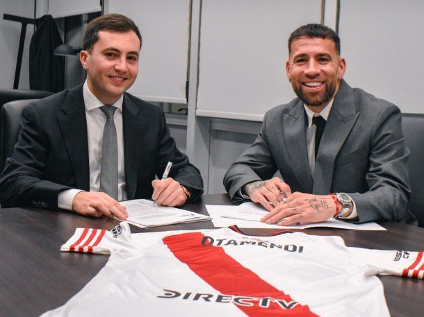 Nicolás Otamendi es el nuevo refuerzo de River.
