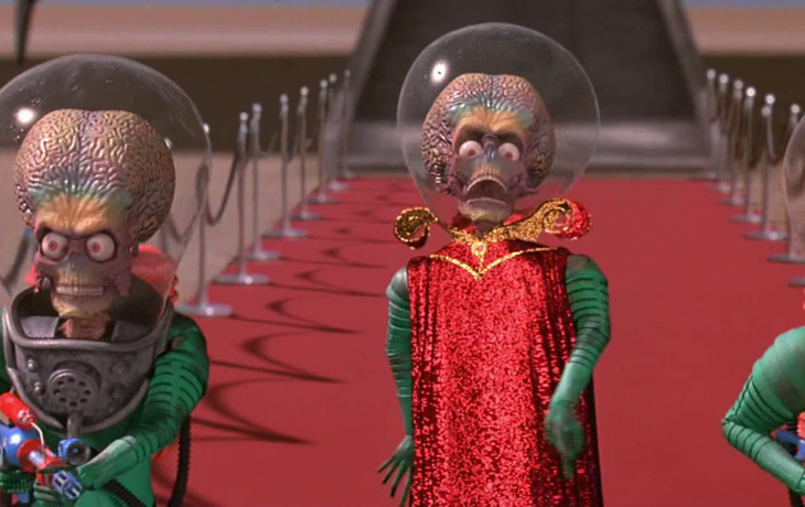 20 años de Mars Attacks!