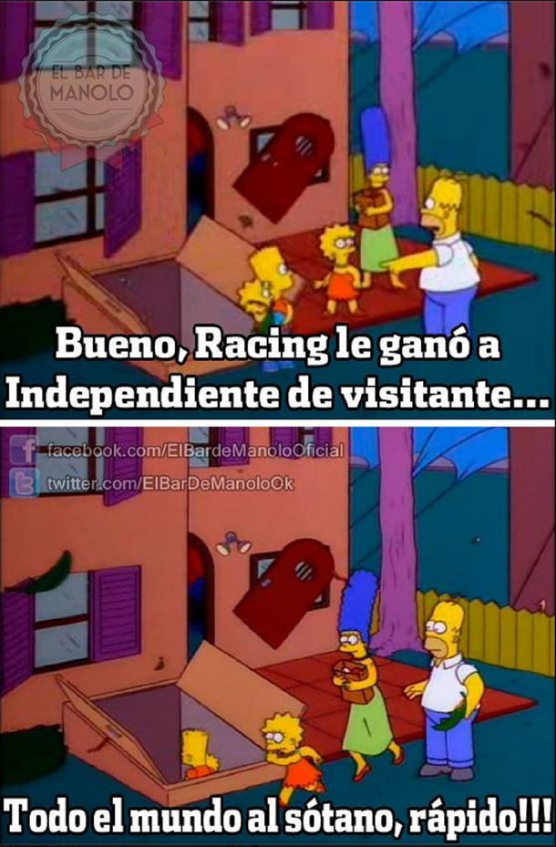Tras el clásico, llegaron los memes del triunfo de Racing