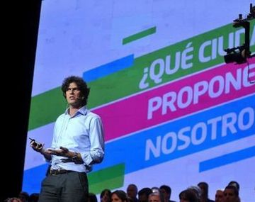 Lousteau lanzó su candidatura en la Ciudad