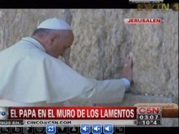 el papa francisco realizo una visita historica al muro de los lamentos el papa francisco realizo una visita historica al muro de los lamentos