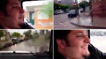 Hicieron un video donde se ríen de los inundados en Neuquén. Hicieron un video donde se ríen de los inundados en Neuquén.