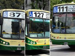 Paran las líneas 78, 87, 111 y 127 por el asalto a un chofer en José León Suárez