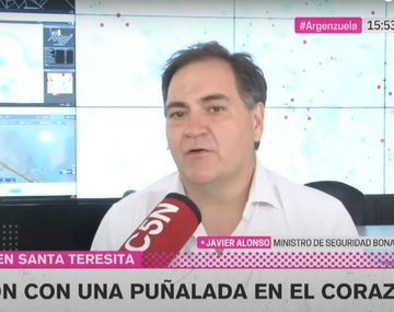 Ministro de Seguridad bonaerense aseguró en un minuto y medio hubo patrulleros en el lugar