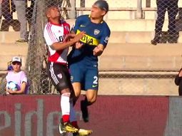 El terrible choque de cabezas que preocupó a todos