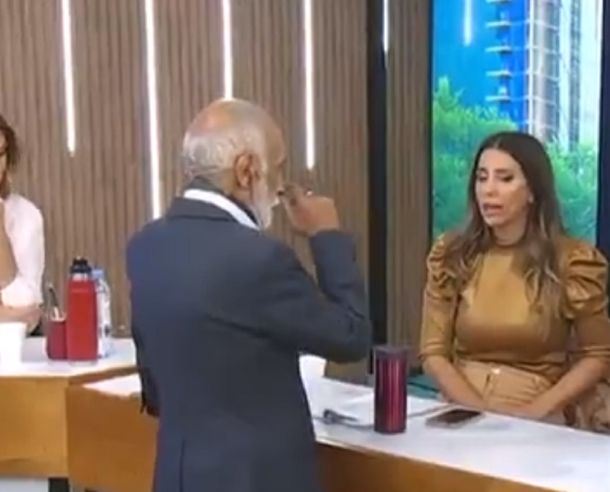 Cinthia Fernández y González Oro discutieron al aire, y ella terminó llorando