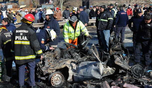 Caos en Ruta 8 por un choque múltiple: hay un muerto y 15 heridos