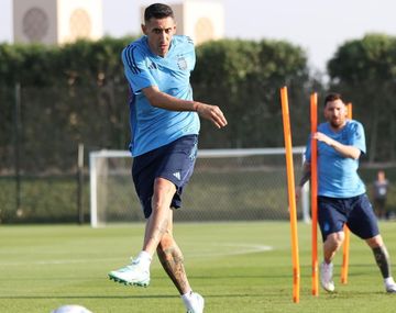 Di María tiene una contractura: ¿llega al partido contra Australia?