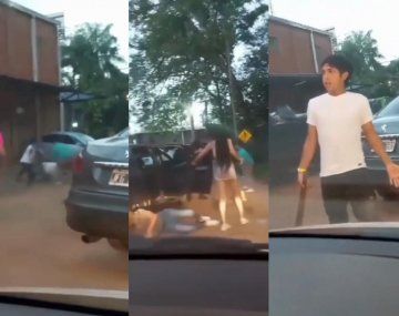 Video: hieren a machetazos a un joven en una pelea callejera