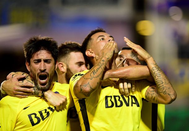 Gol de Cardona para Boca ante Tigre