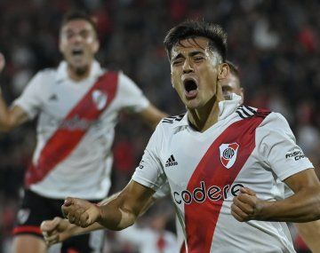 La emoción de Solari tras recordar a su abuela fallecida luego del gol agónico