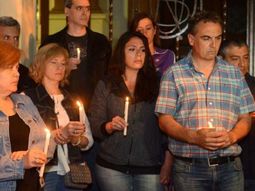 Amigos y compañeros de trabajo de dos de las víctimas de la masacre de Mendoza pidieron justicia Amigos y compañeros de trabajo de dos de las víctimas de la masacre de Mendoza pidieron justicia