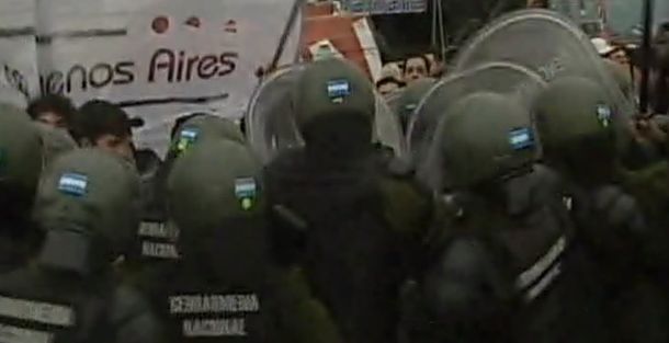 Tras dos horas de corte, despejaron la Panamericana