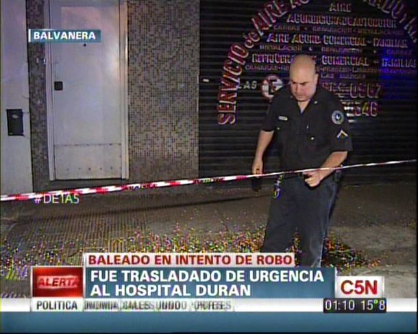 Intento de robo a los tiros en Balvanera: un muerto