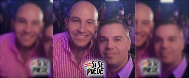 Martiniano Molina con Eduardo Cirielli