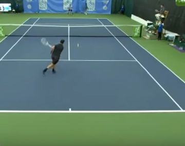 ¿Cómo hizo? El punto imposible que vuelve loco al mundo del tenis