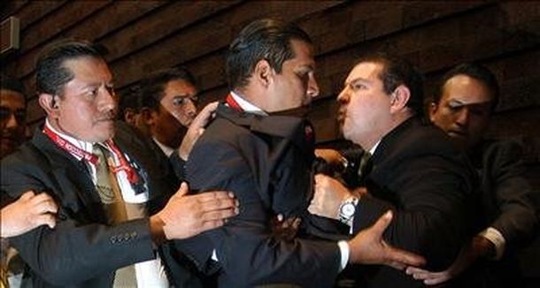 México legisladores EFE