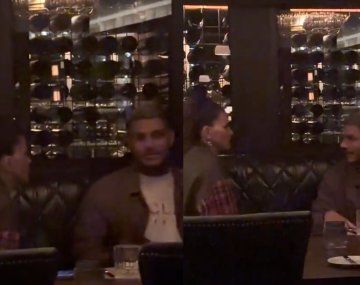 Se armó: el video de la China e Icardi discutiendo en público
