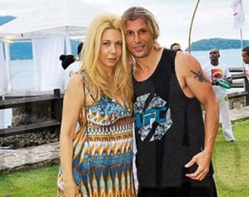 Mariana Nannis viajó junto a su marido a Río