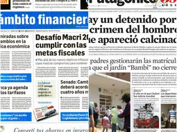 Tapas de diarios del martes 2 de enero de 2018