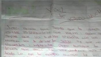 una carta y una confesion: ¿cual es la nueva pista en el caso de melina? una carta y una confesion: ¿cual es la nueva pista en el caso de melina?