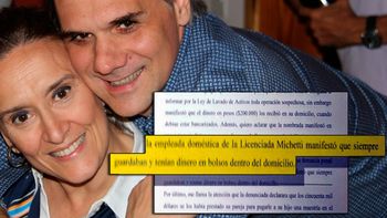 michetti, sobre el dinero en bolsos: mi empleada domestica nunca dijo eso michetti, sobre el dinero en bolsos: mi empleada domestica nunca dijo eso