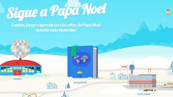 ¿donde esta en este momento papa noel? google te lo cuenta ¿donde esta en este momento papa noel? google te lo cuenta